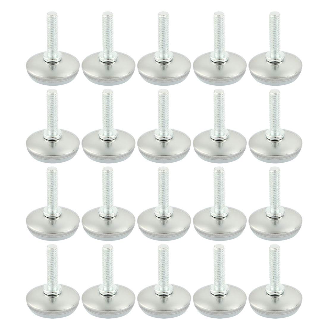 Cómo nivelar muebles cojos con estos pies ajustables M8 x 25mm de 20 piezas