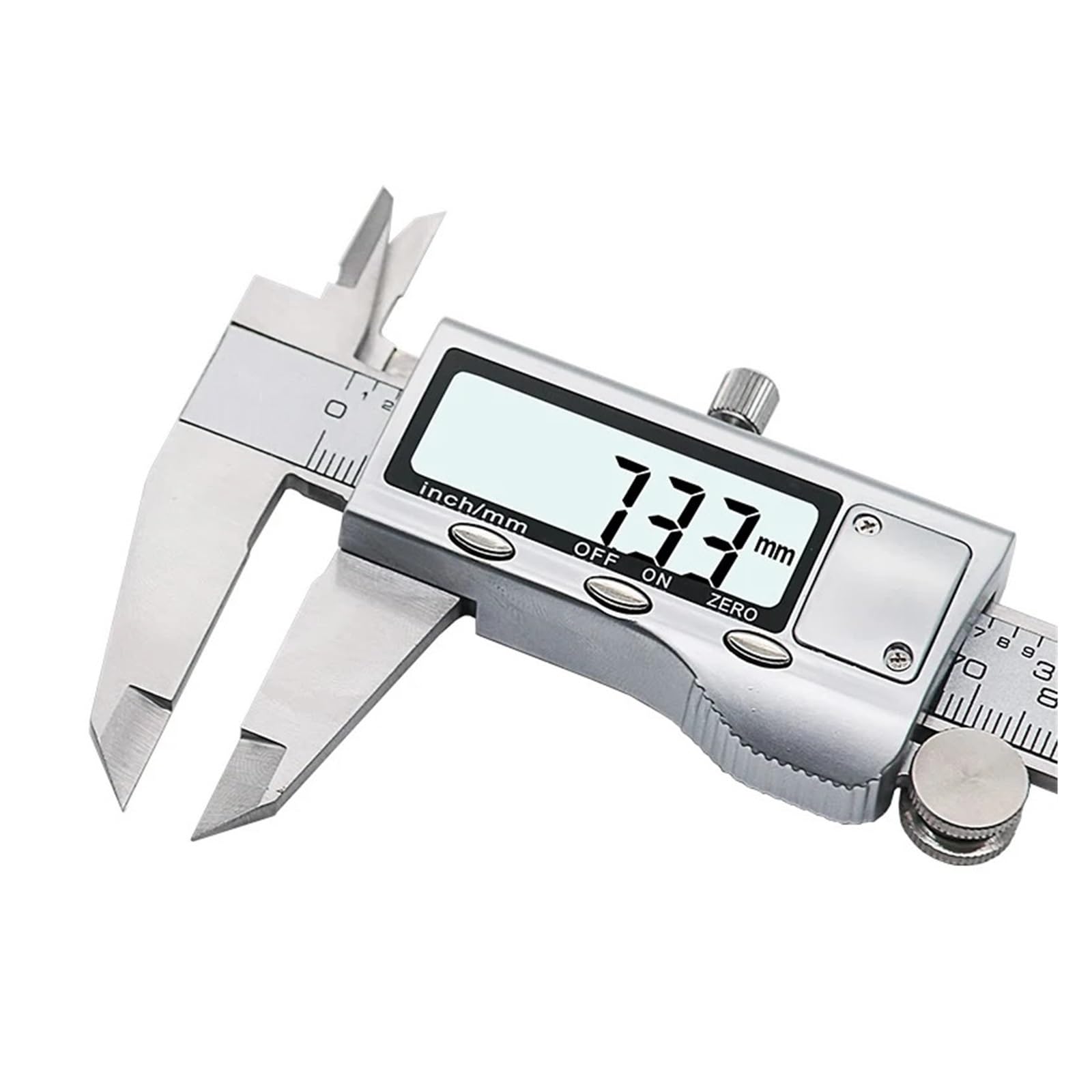 Calibrador Digital de 150 mm de Acero con Pantalla LCD electrónica y Calibre Vernier de 0,01 mm