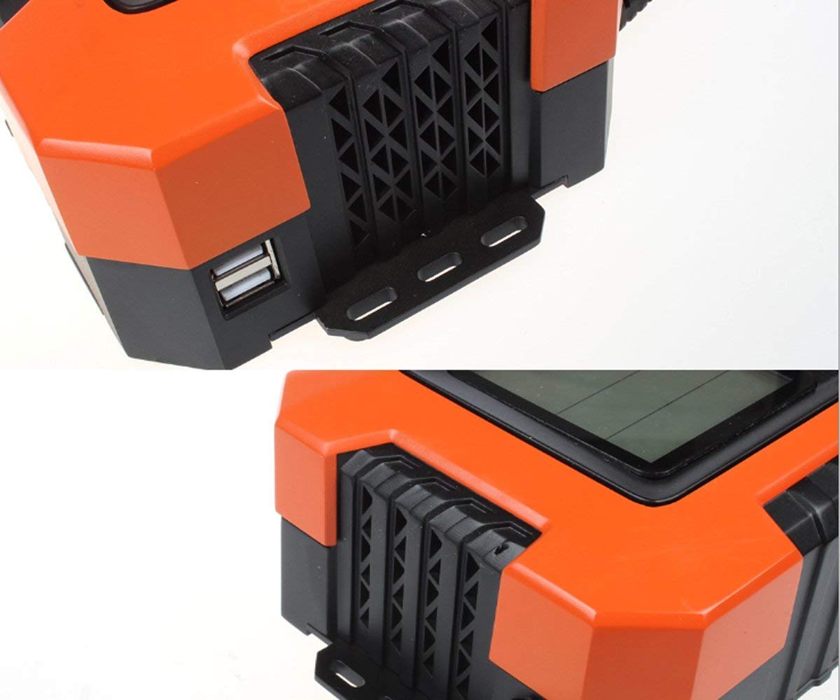 PNI Ładowarka i prostownik C120 do akumulatorów samochodowych, wejście 230 V, 12 V 2 A, 4 A, 8 A, wyjście 12 A, 2 porty USB