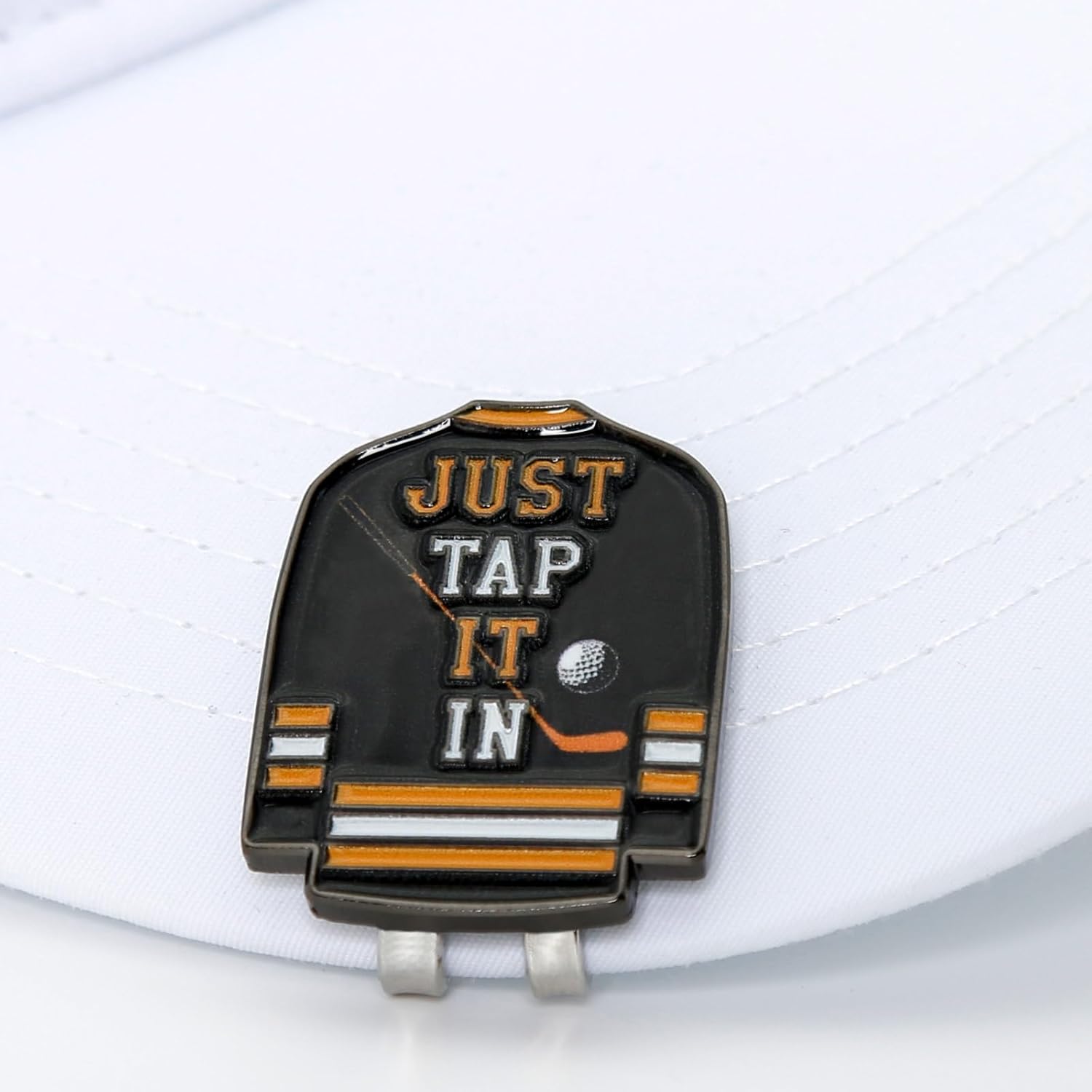 Happy Gilmore Golf Ball Marker-Just Tap It in, Magnetic Ball Marker Hat Clip, Happy Gilmore Golf Accessories for Men and Women Golf Lovers - Image 9