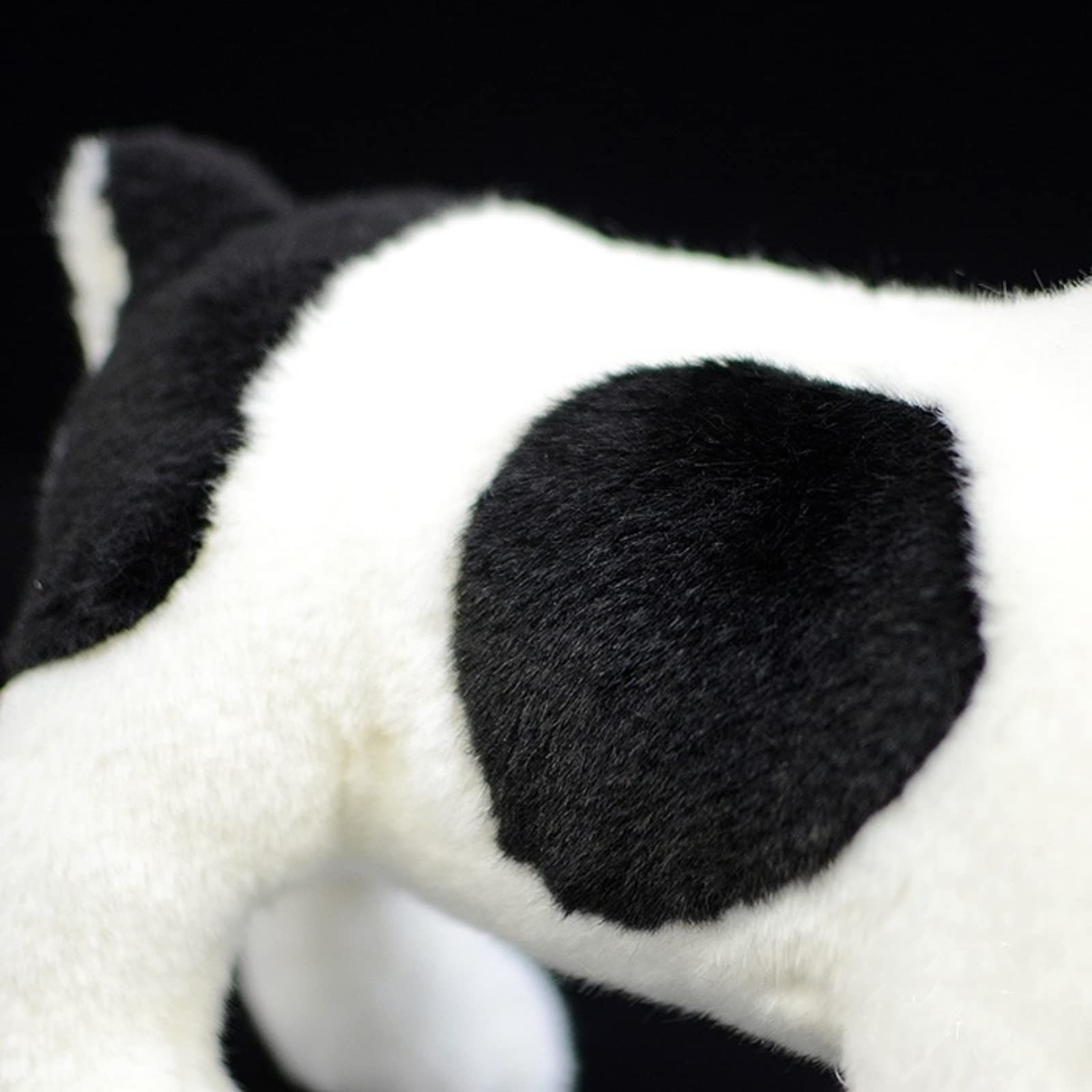 Peluche Realista De Bulldog Francés Negro De 22 Cm | Perro De Peluche Suave Y Detallado, Ideal Para Niños Y Coleccionistas, Compacto Y Portátil