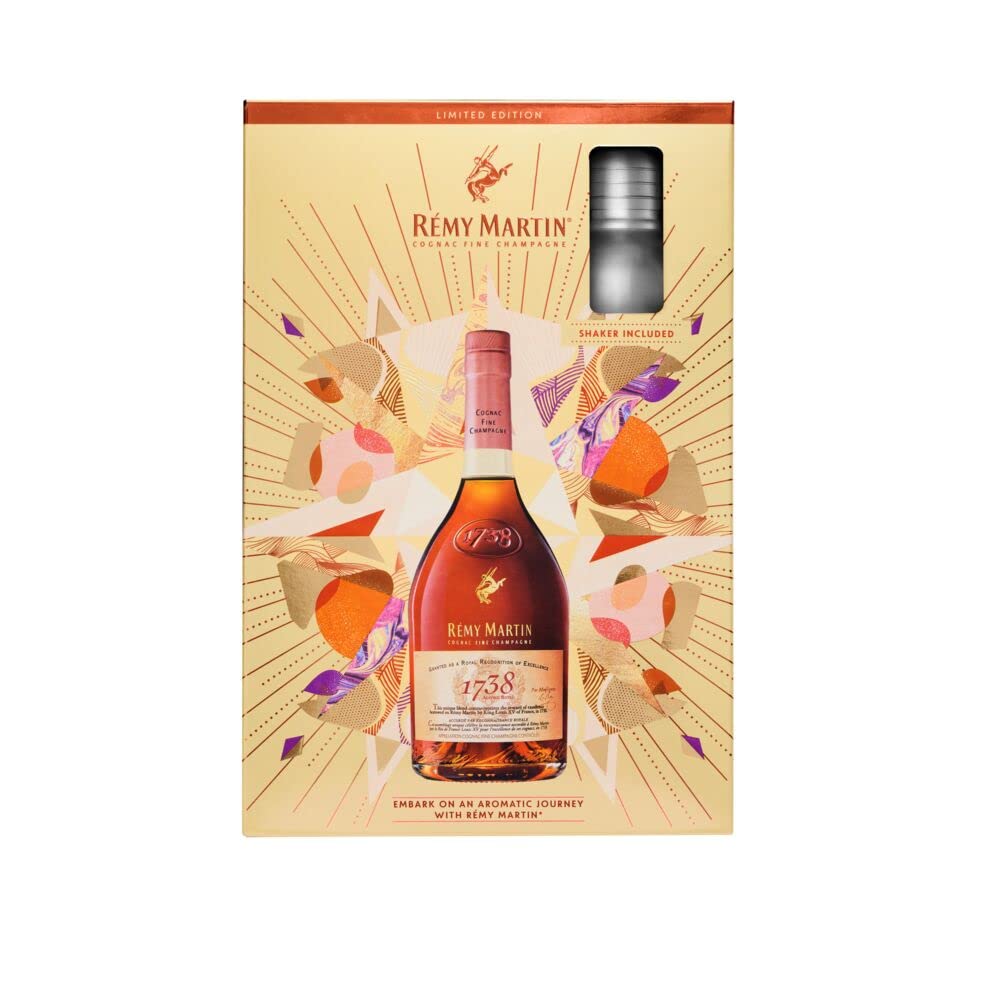 Remy Martin 1738 with Shaker Limited Edition, Cognac Fine