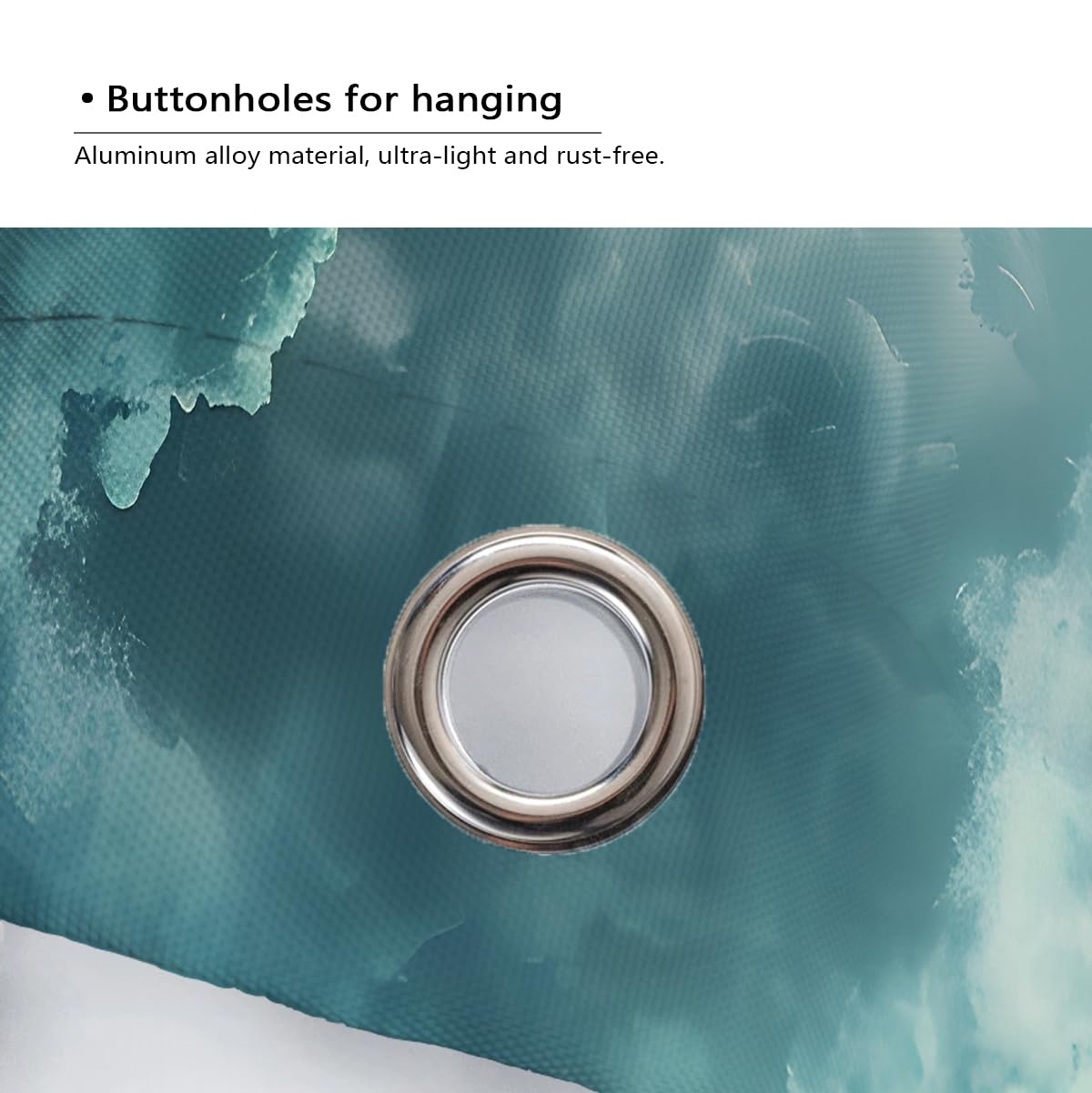 Moderne abstrakte Wolken-Duschvorhang Minimalistisch blassgrünes Badezimmer-Duschvorhang Kreativ-Schicke Badedekoration Wasserdichtes Polyester 200 x 220 cm
