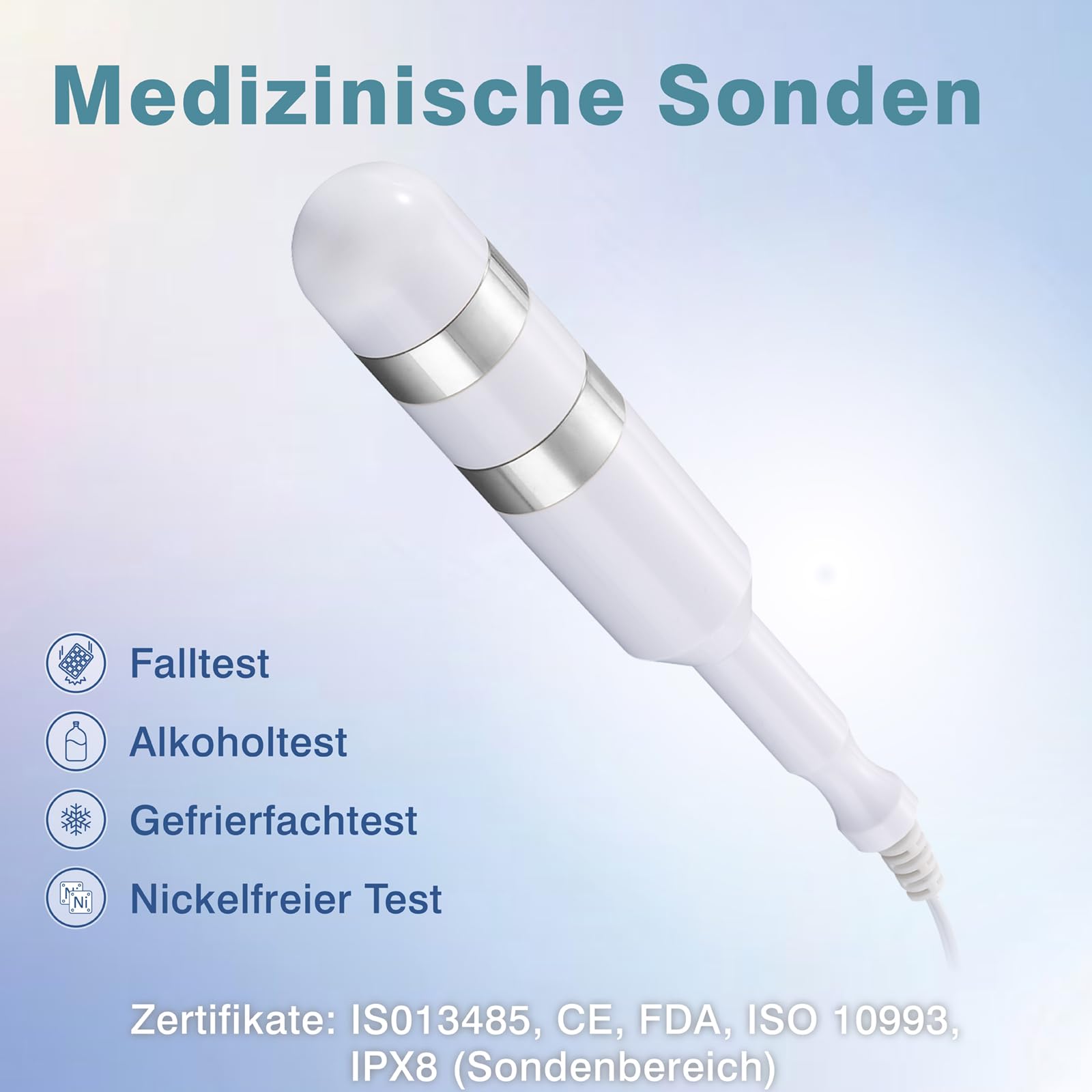 iSTIM Medizinische Sonde zur elektrischen Stimulation der Beckenbodenmuskulatur, Linderung von Inkontinenz, Blasenkontrolle – kompatibel mit Inkontinenz-EMS-Gerät