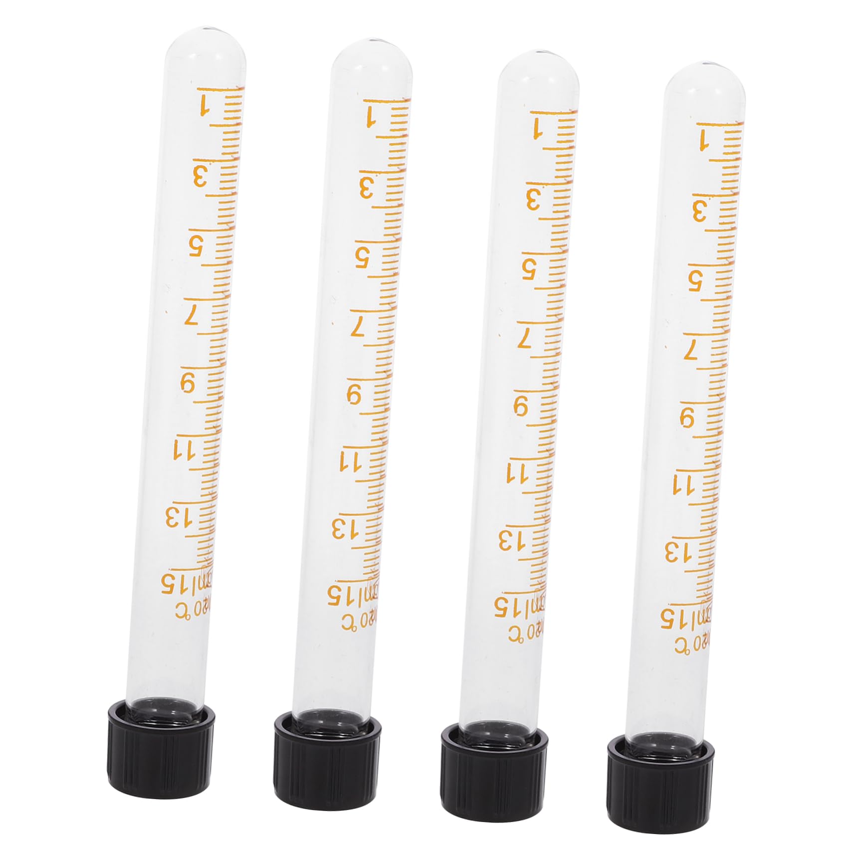 iplusmile 20 Piezas Tubo De Centrífuga De Vidrio De Tubo Centrífugo Tubo De Centrífuga De Prueba Tubo De Almacenamiento De Líquidos Tubo De Ensayo De Vidrio Tubos De Centrífuga