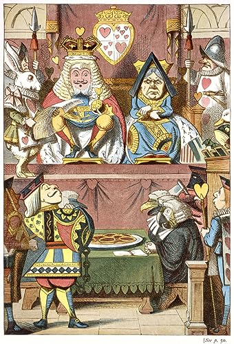 Tableau de décoration murale haut de gamme Tenniel toile 60x90cm