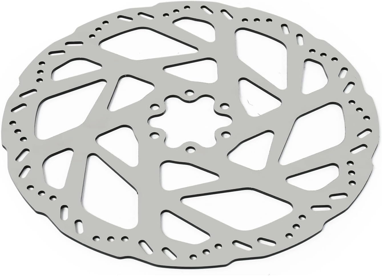 Front Brake Rotor for Surron Light Bee X/S, Segway X160/X260 – Upgraded Thicker 2.1mm Steel Disc with High Cooling Efficiency & Durability