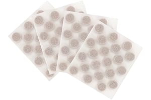 SoftTouch 3/8" Round Self-Stick Felt Pads: Glide Effortlessly, Safeguard Surfaces