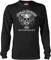 Vista 1 de Harley-Davidson Military - Camiseta de manga larga para hombre - Overseas Tour Patriot Eagle