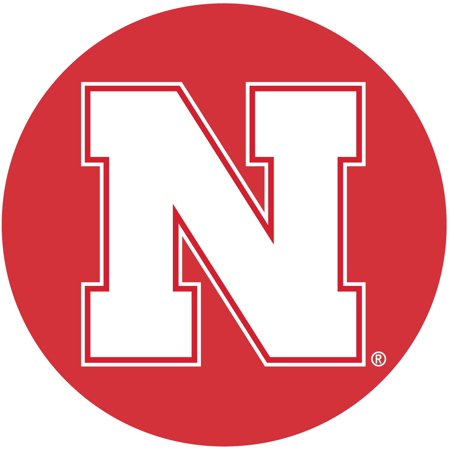 Nebraska Cornhuskers 10 Inch Round Magnet Officially Licensed Collegiate Product