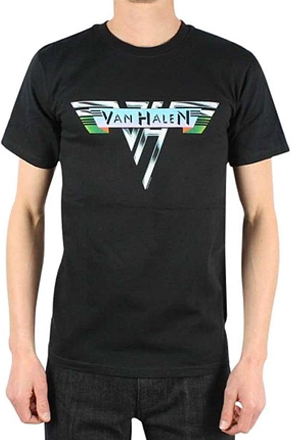 Van Halen 1978 Vintage Logo Mens Black 