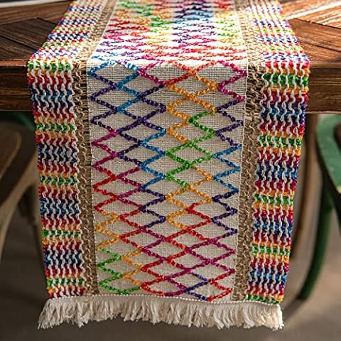 VOGOL Rainbow Table Runner 12x60 Cover