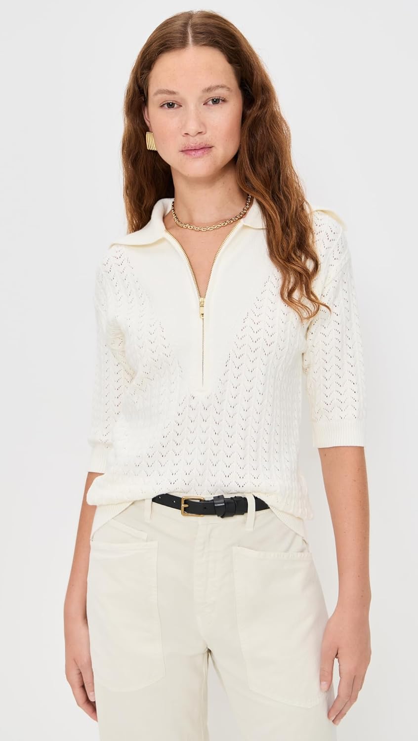 Varley Women's Arney Half Zip Knit Polo - Image 2