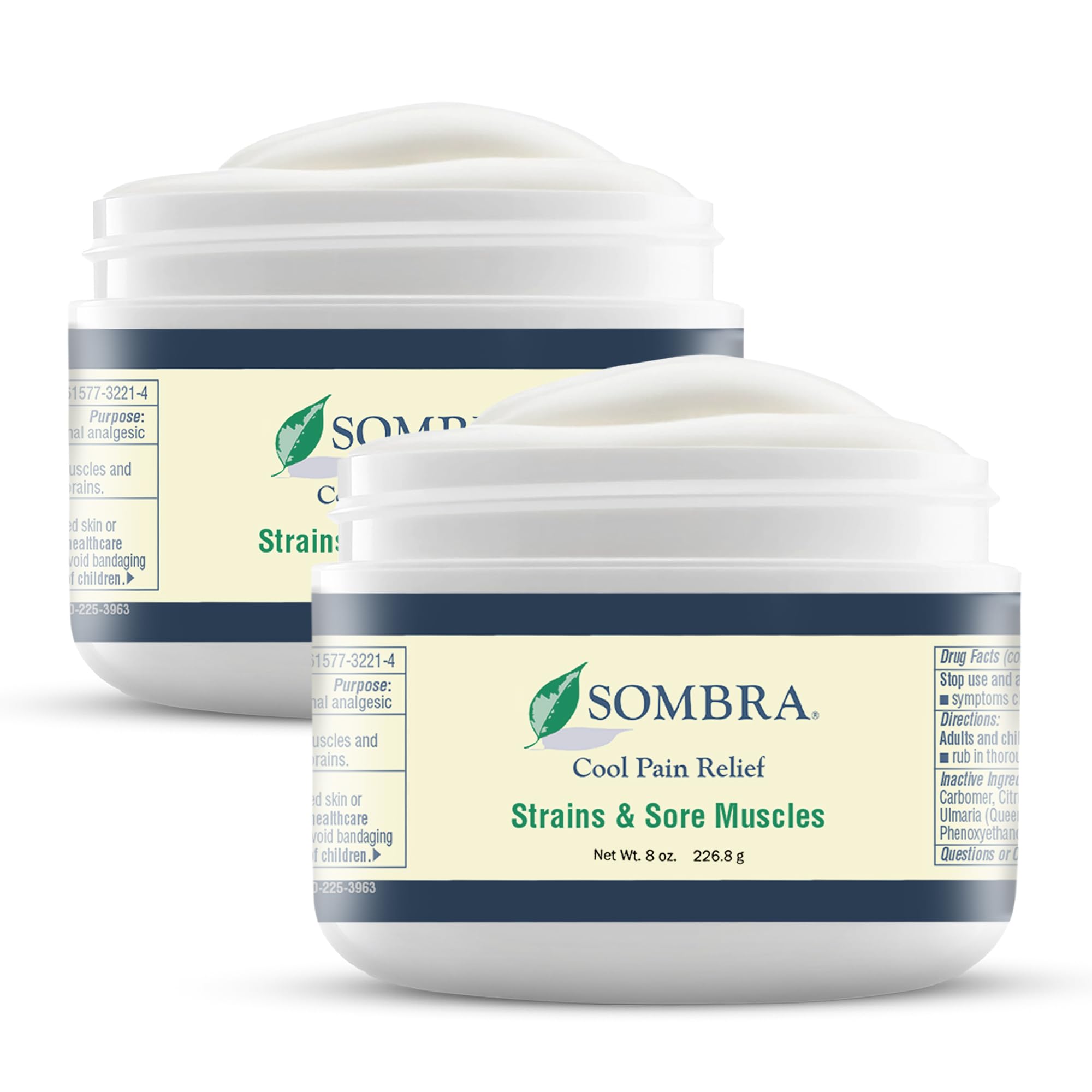 Sombra Original Cool Therapy Gel Cold Pain Relief for Swelling, Growing Pains, Soreness, Post-Workout, Vegan Formula Free of Artificial Fragrances,