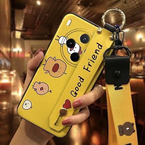 Phone Case Compatible with VIVO Y500 Pro China, Soft case Silicone Dirt-resistant cell phone cover Back Cover Kickstand Ring Car