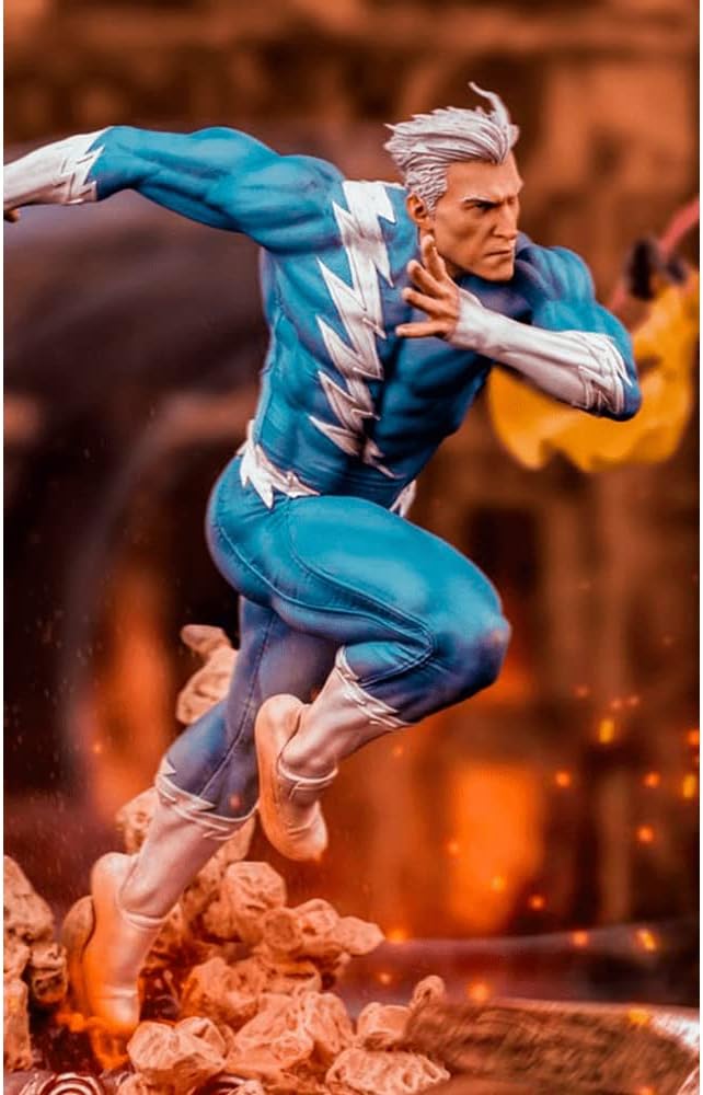 Iron Studios Marvel Quicksilver 1/10 Scale | Marvel Comics Series X-Men | 8" inches Collectible Figure