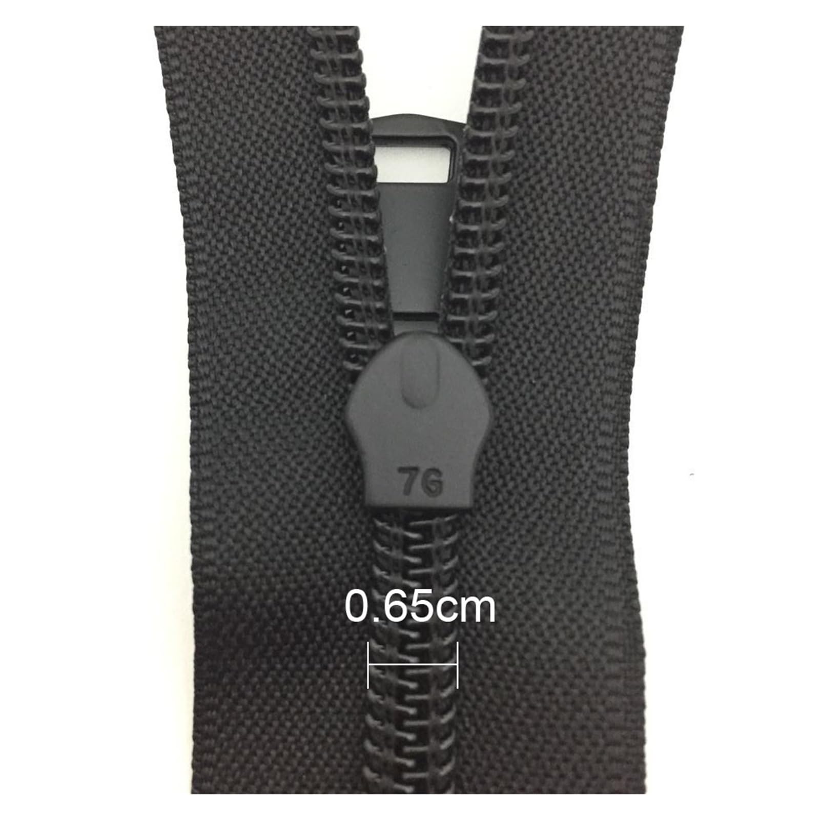 Tirones para deslizamientos de cremallera de metal 5 uds 5# instalación de cremallera impermeable for bolsa con cremallera de nailon Invisible chaqueta con cabezal de cremallera costura DIY(100pieces