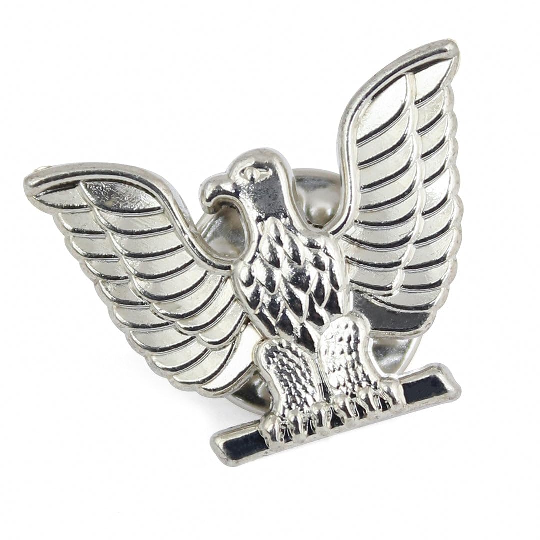peluche Fearless Faleon Silver Brooch for Men-picture-20