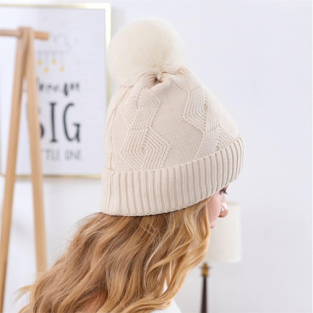 Casual Hats Knitted Women's Autumn Brim