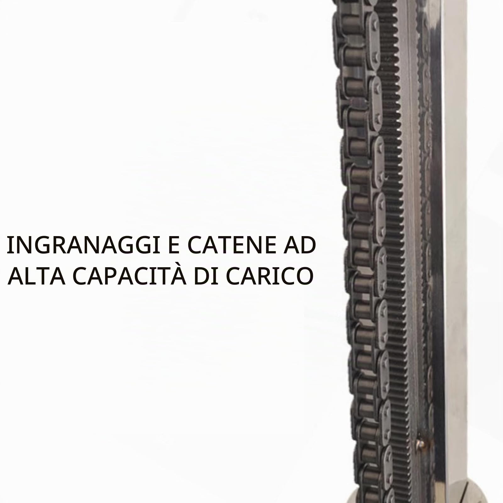 Sollevatore per armadi sospesi, Portata 150 kg, Gru elettrica per scaldabagno, Staffa di Sollevamento per Installazione condizionatori d'Aria (Dimensioni: 4 m)