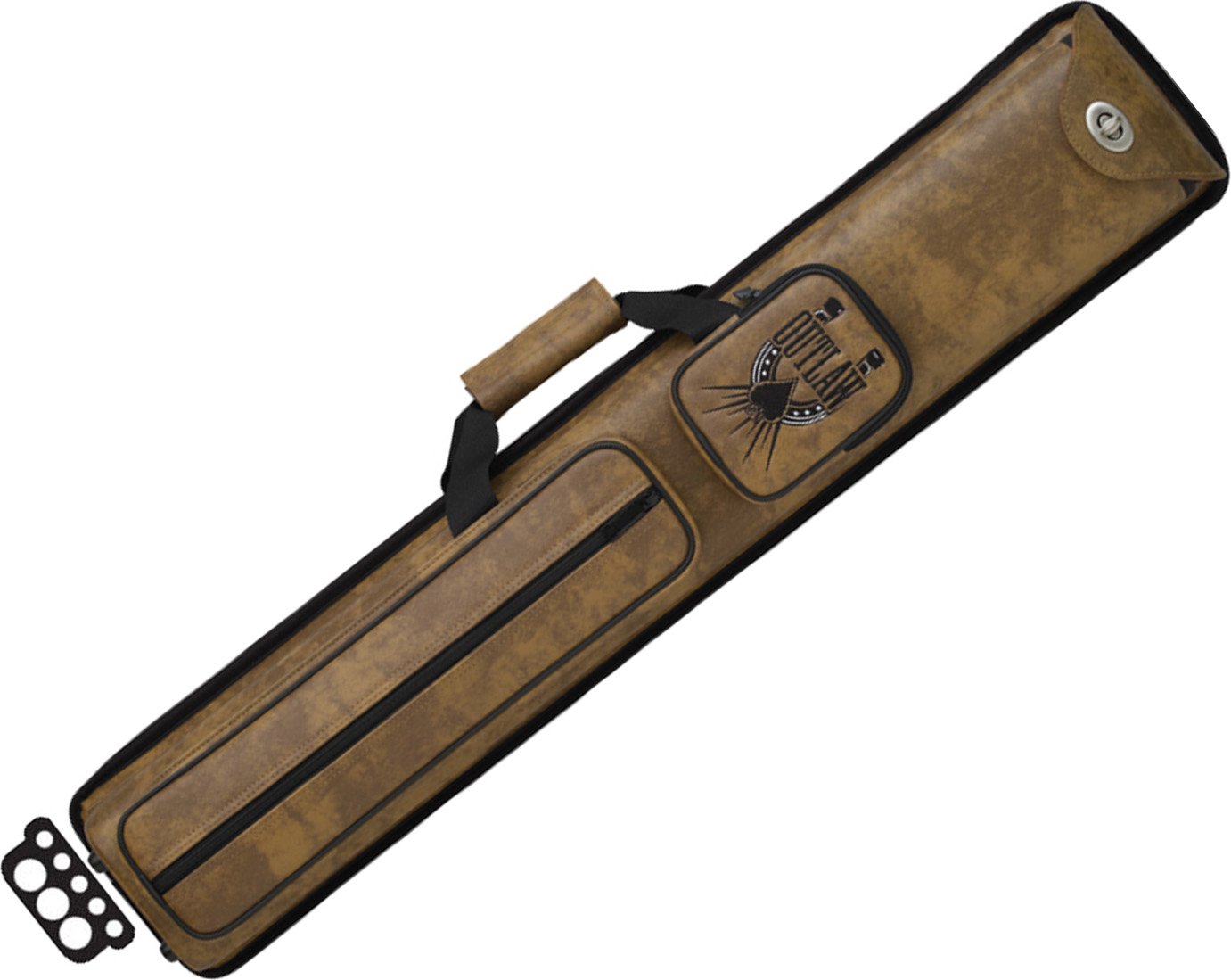 Outlaw Nexus 3 Butt / 5 Shaft Spring Loaded Tube Style Cue Case by Outlaw Eyewear