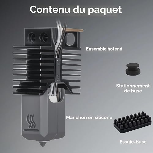 4PCS Hotend Céramique 0.4mm pour Snapmaker U1 – Haute Température & - 9