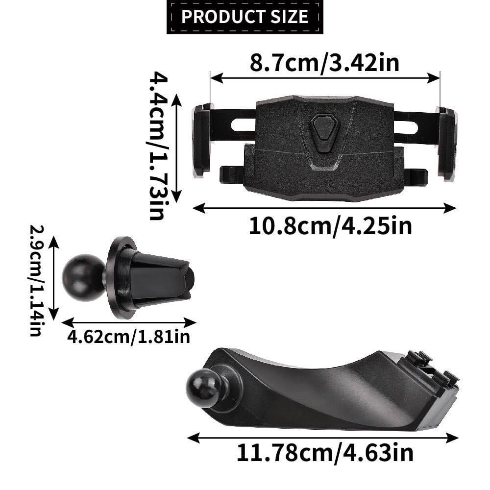 Handyhalterung Auto Handy Halter für Auto Armaturenbrett Kompatibel mit Dacia Jogger Sandero Logan
