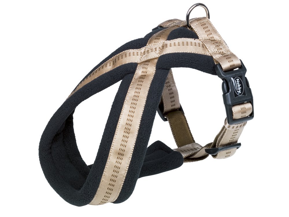 Nobby Soft Grip Comfort Harness, 45-70 cm/25-50 mm, Beige