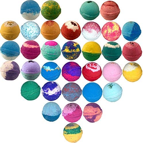 Wholesale Bath Bombs 60 Pack Large 4.5 Oz Made In U.S.A Spa ultra fizzy bath fizzie bulk pack for resale