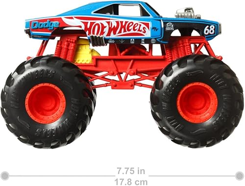 Miniatura 4 de Hot Wheels Monster Trucks 2023 Dodge RT de gran tamaño