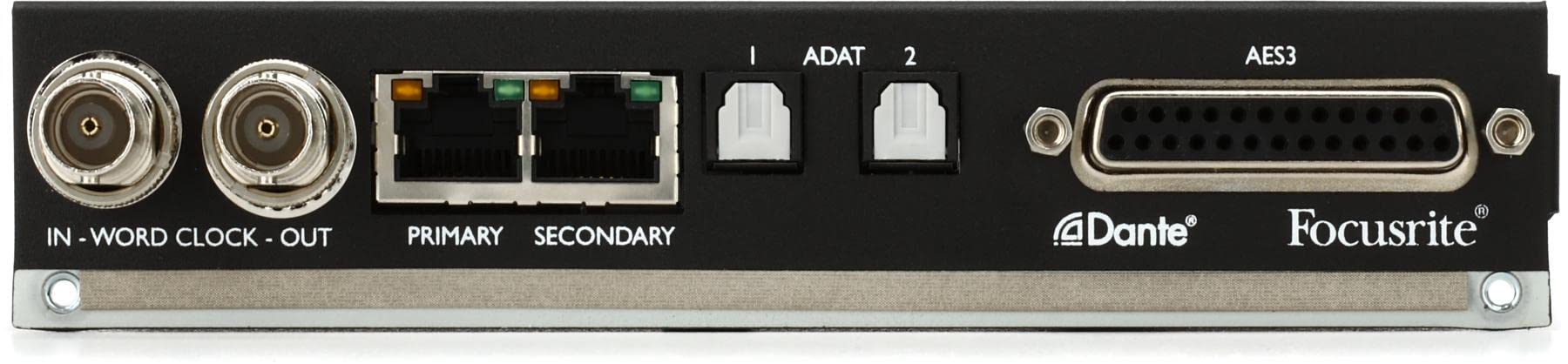 Focusrite ISA ADN8 Eight-Channel Precision Analog-to-Digital Card with Dante Connectivity