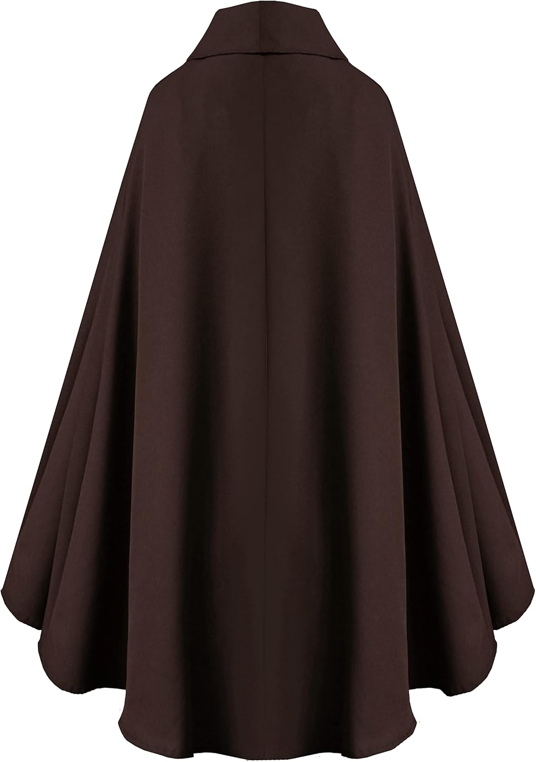 Victorian Steampunk Gothic Renaissance Stage Theater Cape (Brown)