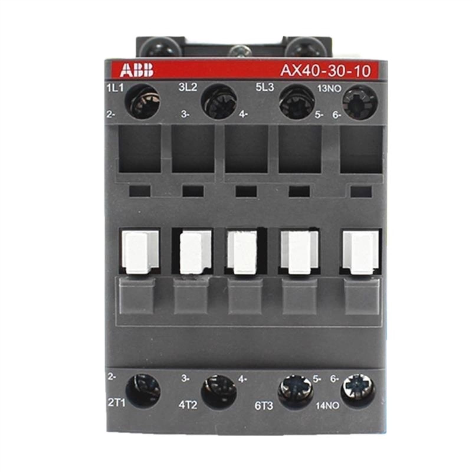 ZHWTISNPE AX40-30-10 AX40-30-01 40A 3P AC Contactor Coil Voltage AC220V AC110V AC24V AC380V(Ax40-30-01 Ac380v)