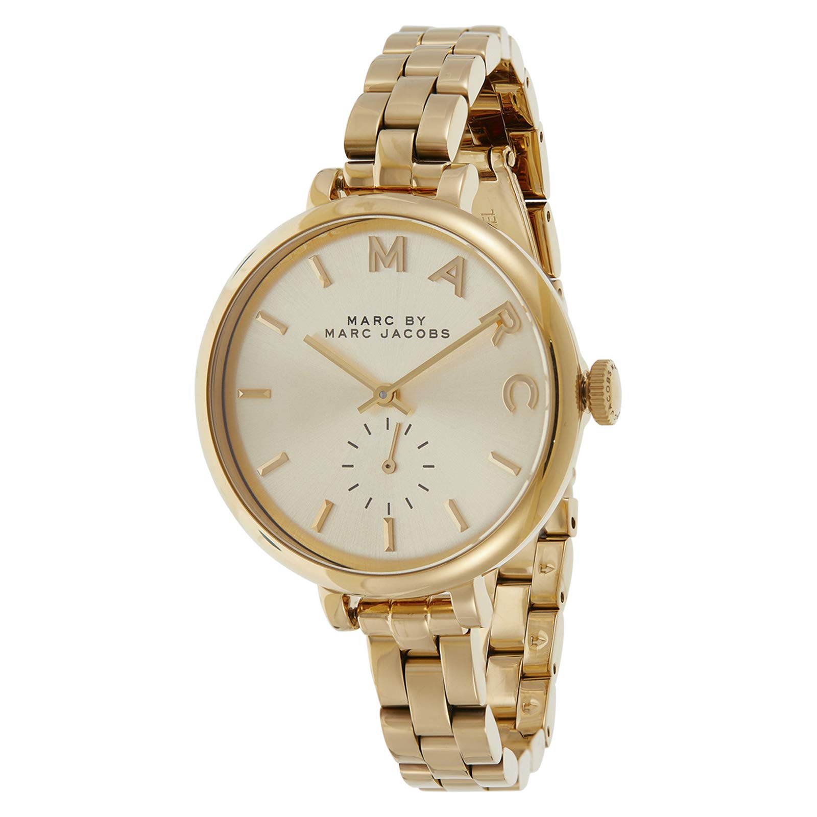 Marc JacobsWomen's Gold Dial stainless-steel Band Watch - MBM3363