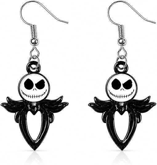 Halloween Earrings for Women Nightmare Before Holiday Christmas Earrings