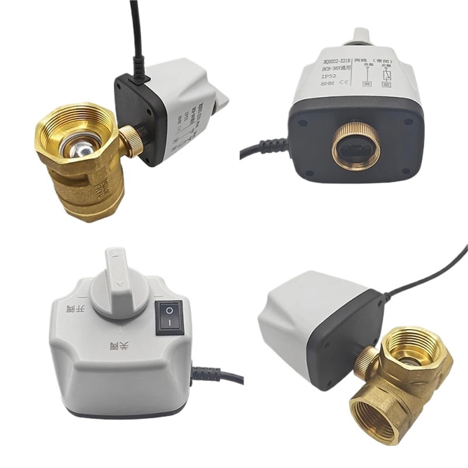 Électrovanne de chauffage 110V pour circuit eau de maison 1"