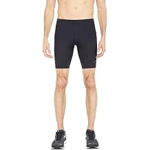Mens Source 9" Short Tight, Lightweight Running Compression Shorts with Seamless Fitted Fit & Drop-in Storage