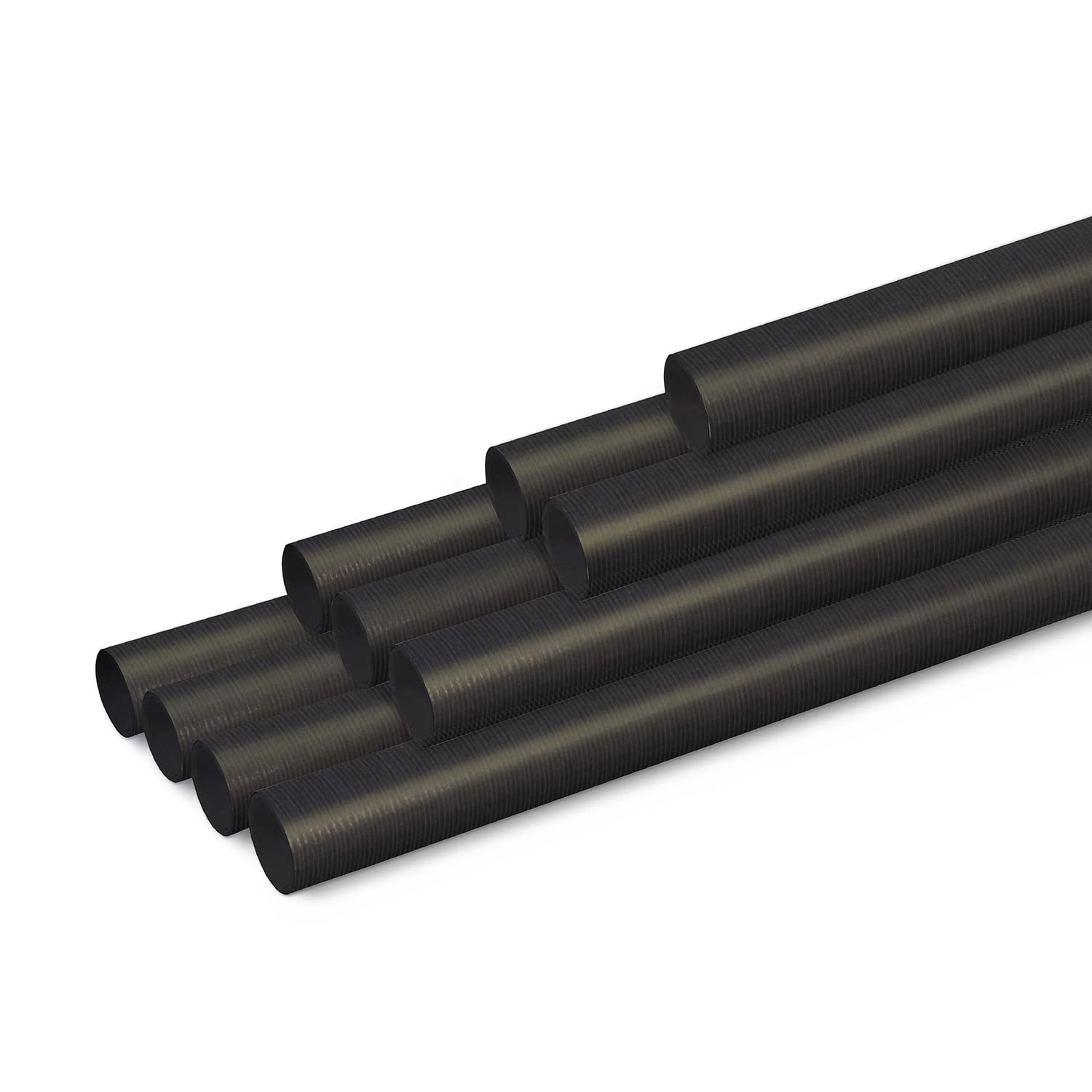 Clairefontaine 95729C - Box of 10 Rolls of Recycled Coloured Kraft -Dimensions: 3x0,70m - Recycled Kraft 65g - Colour : Black - Gift Wrapping, Creative Leisure