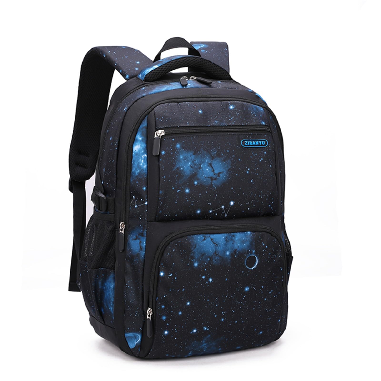 MITOWERMI Boys Backpacks for Primary Junior School Kids Backpack with Lunch Box Galaxy Space Bookbags for Boys Girls