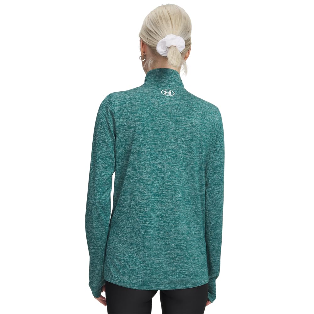 Under Armour Damen Tech Twist Viertelreißverschluss T-Shirt (1er Pack)