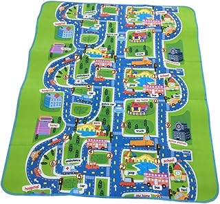 Toyvian Tapete De Bebê Tapete Rastejante Tapete De Brincar De Bebê Tapete Rastejante Para Bebês Tapete De Engatinhar Tapete Tapete De Jogo Engrossar Verde Tapete De Engatinhar De Bebê