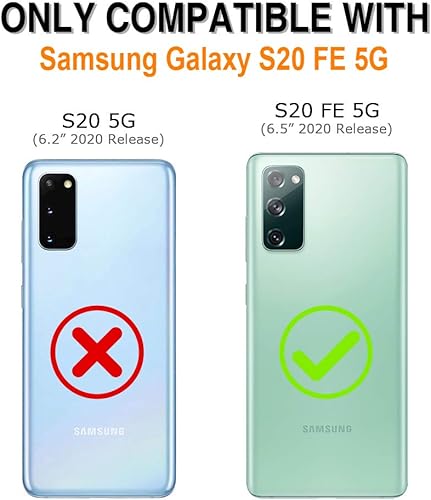 Miniatura 6 de Funda de dibujos animados para Samsung Galaxy S20 FE 5G de 6.5 pulgadas, diseño de personajes de dibujos animados púrpura Eeyore con cordón, correa