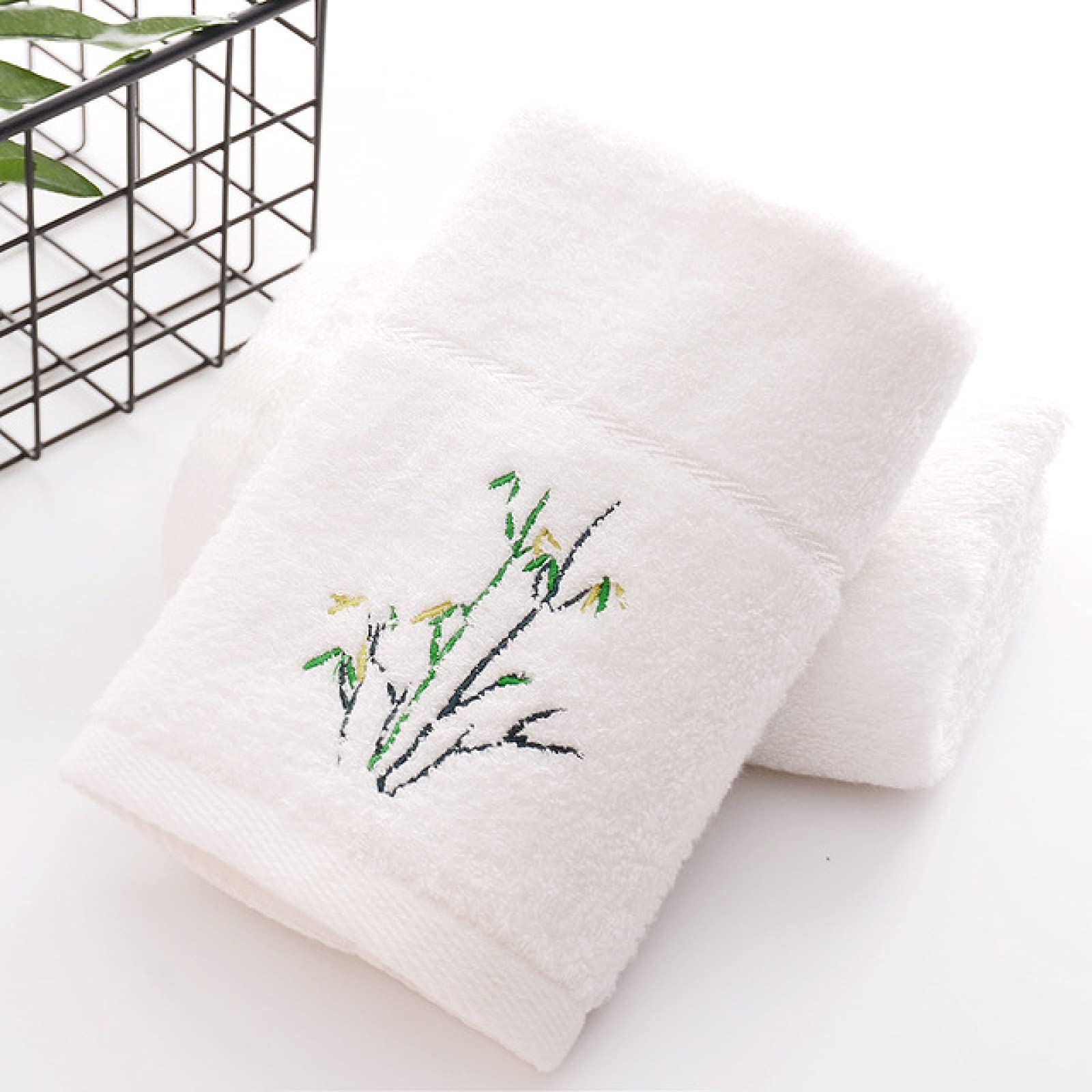 Bambusfaser-Handtuch-Set, 35 x 75 cm³, Bambusfaser-Handtuch, Badetuch, Geschenkbox, hochwertige Verdickung, Bambuskohle, komfortable Geschenkbox