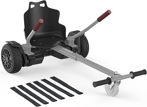 isinwheel Accesorio de asiento para aeropatina accesorio para aeropatineta de 65 pulgadas 8 pulgadas 85 pulgadas 10 pulgadas con dos ruedas