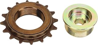 Freewheel Left Drive Adapter Kit, Professional Long Use Life Sturdy Construction Iron Bicycle Freewheel High Strength for MY1016Z MY1016 MY1018 MY1020 (16T Sprocket)