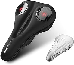 ROCKBROS Coprisella Comodo Professionale in Gel Spugna Memoria Copri Sella Sellini Morbido Traspirante Ciclismo per Bici MTB con Copertura Impermeabile Anti-Pioggia