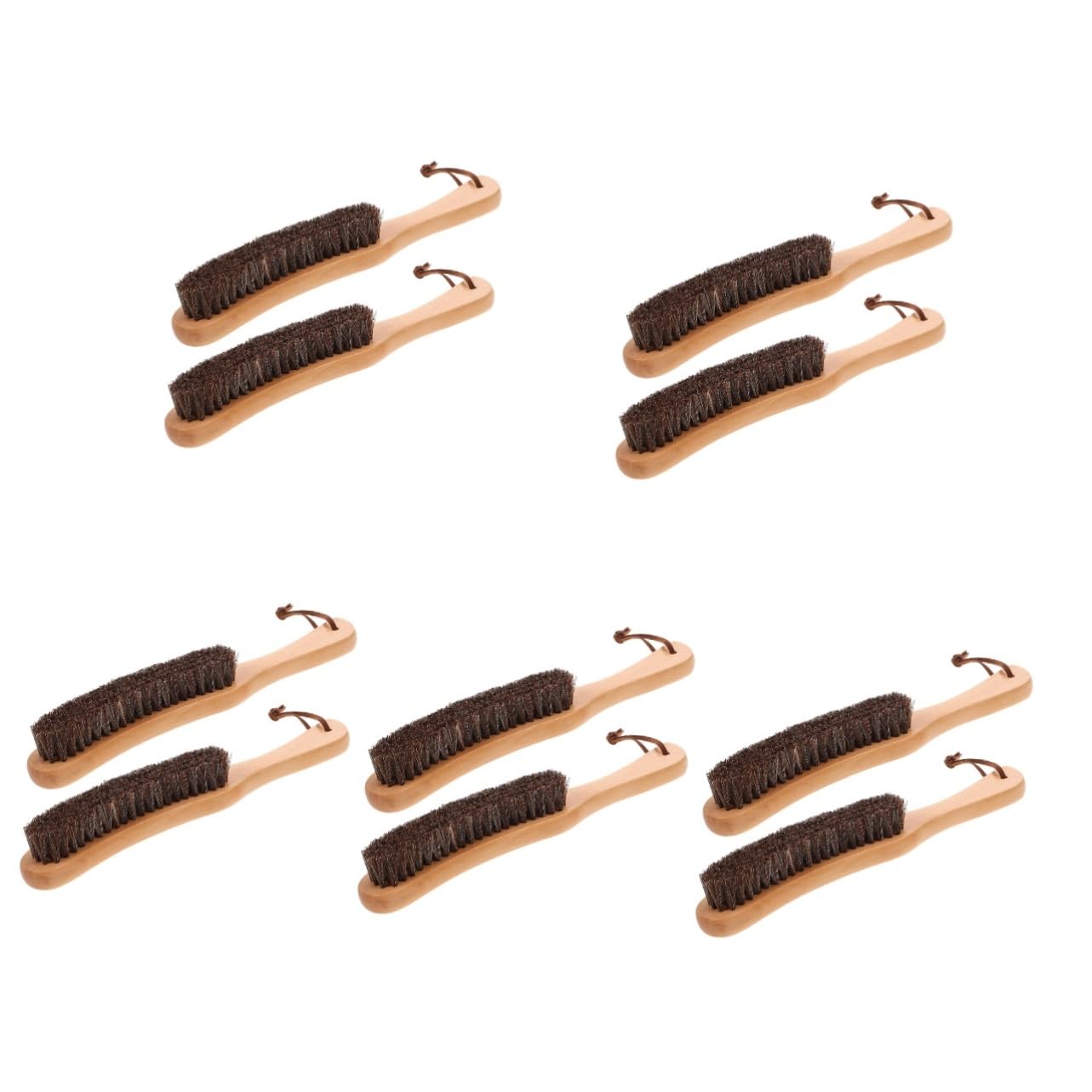 Beaupretty 10piezas Cepillo Quitapelusas De Crin Antiestático De Limpieza Portátiles para Ropa y Accesorios Cepillo De Pelo y para