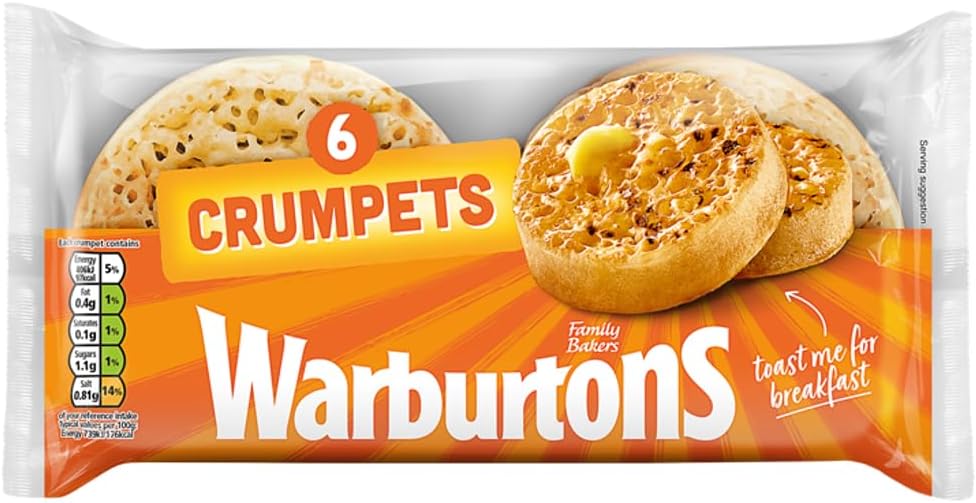 6 Original Crumpets