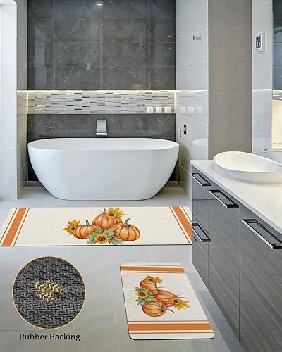 Miniatura 5 de Alfombra de baño antideslizante para bañera, alfombra de baño de secado rápido y absorbente, tapete de ducha de tierra de diatomeas para cocina,