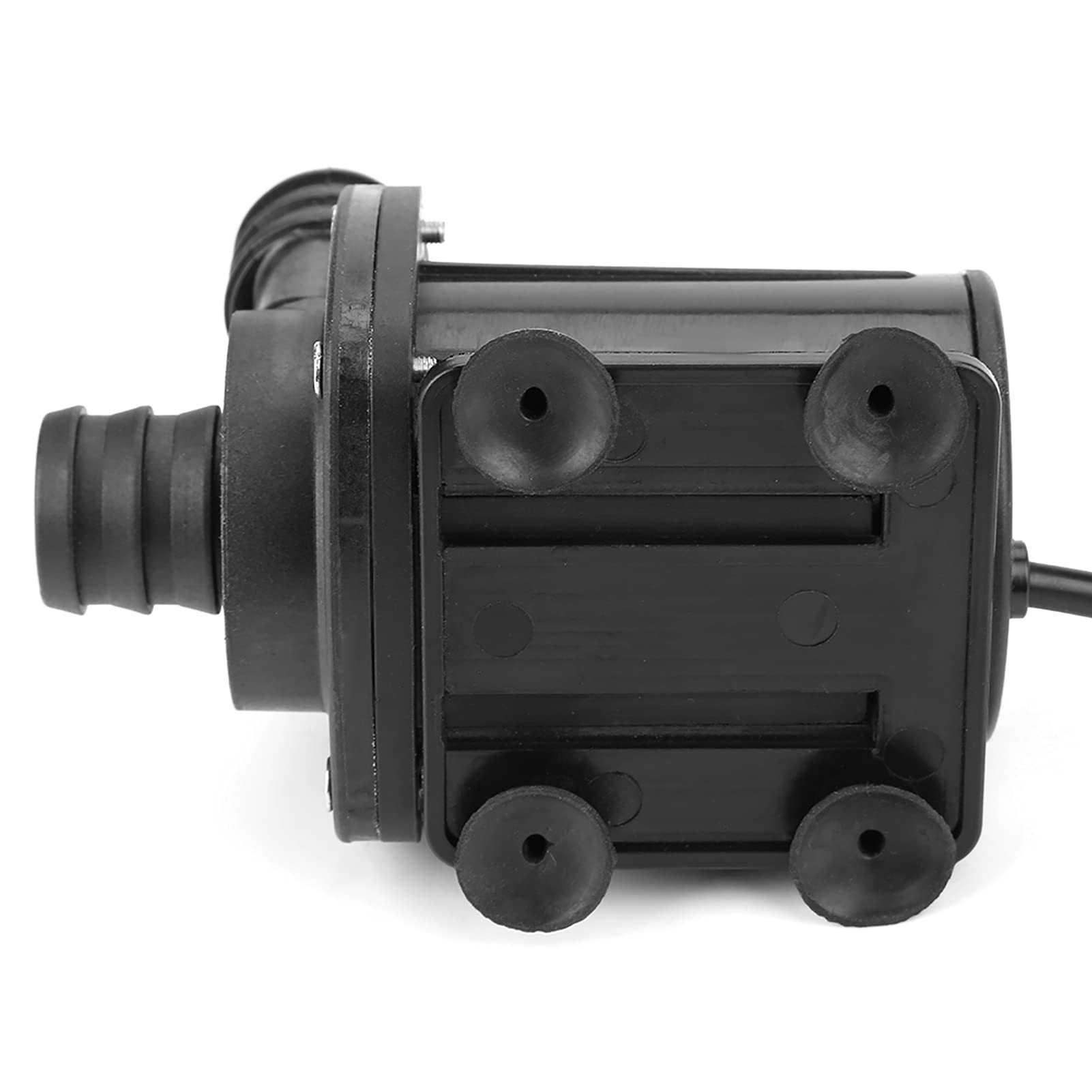 Bomba de agua sin escobillas Mini velocidad ajustable Bomba de refuerzo de 12 V de alta potencia para acuario Caravana RV Camping Transferencia de agua Flujo de 1500 L/H Cabeza